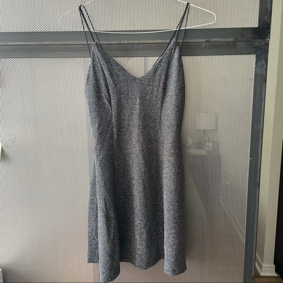 Black and silver mini dress - Picture 2 of 3